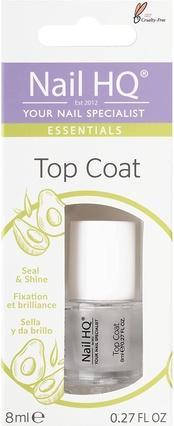 Produktbild Nail HQ Essentials Clear Top Coat Nagelbehandlung 8ml (farblos, Top Coat)
