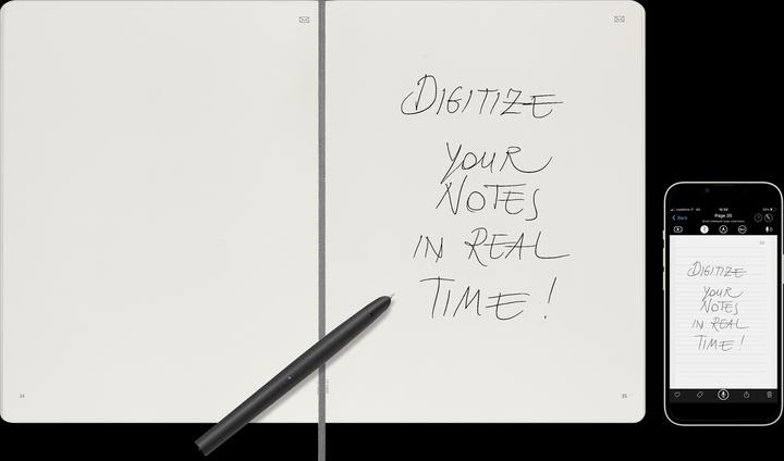 Produktbild Moleskine Smart NB blanko XL SC Swrz (19 x 25 cm, Blanko, Weicher Einband)