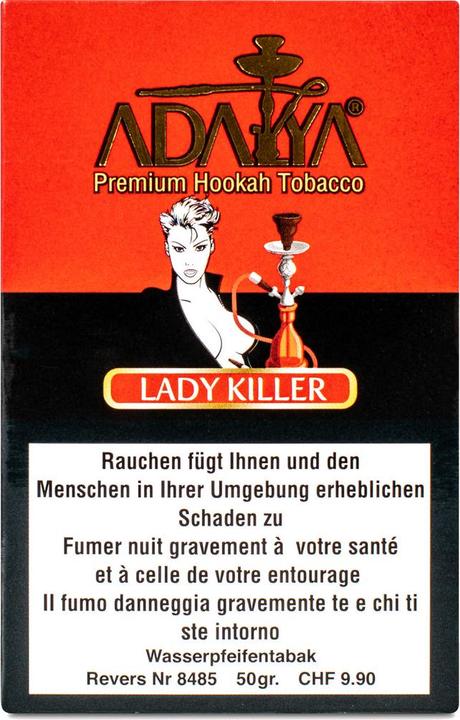 Adalya Tabak Lady Killer 50g (Wassermelone, Mango, Minze, Erdbeere, 50 g)