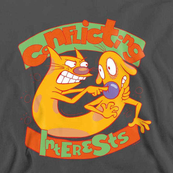 Immagine prodotto CatDog Conflicting Interests Felpa Adulto Unisex (L)