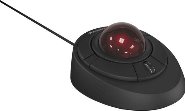 Image du produit KeySonic Souris Trackball Cordée MSM KSM-6188T-B noire (Filaire)