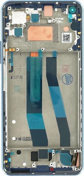Immagine prodotto OEM Unità display + cornice per Xiaomi Mi 11 Lite 4G blu bubblegum (Display, Xiaomi Mi 11 Lite)