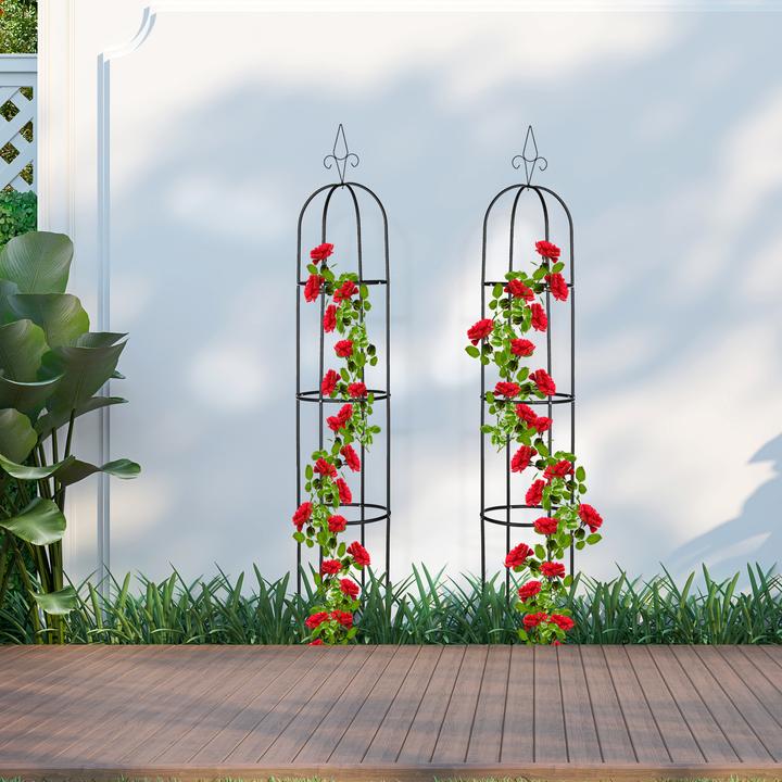 Actual product image Relaxdays Garden Obelisk (41 cm, 41 cm)