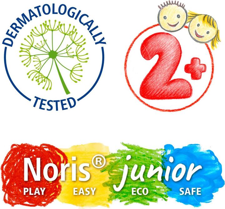 Actual product image Staedtler Finger painting color 'Noris junior (Multicoloured, 750 ml)