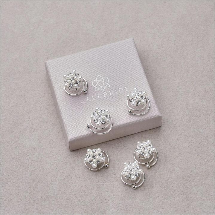 Produktbild Trisa Celebride Curlies mit weissen Perlen und Strass