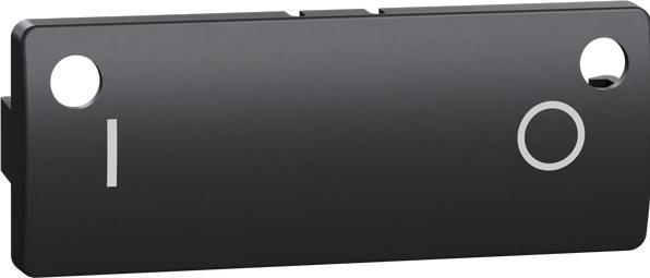 Image du produit LK FUGA® Tangente pour double relais radio Wiser Gris coke