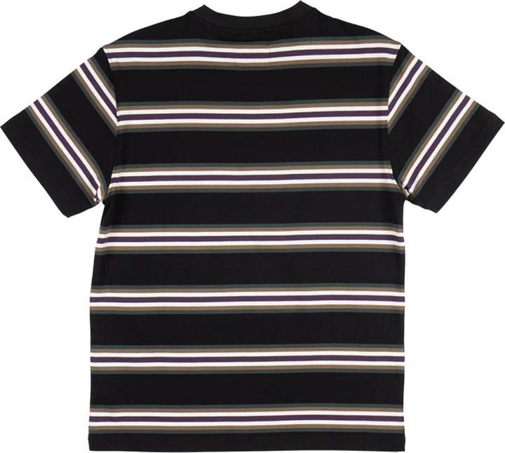 Actual product image Welcome Thelema Stripe Yarn-Dyed S/S Knit T-Shirt (XL)