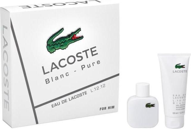 Immagine prodotto Lacoste Water of Blanc Set EDT Eau De Shower Gel White