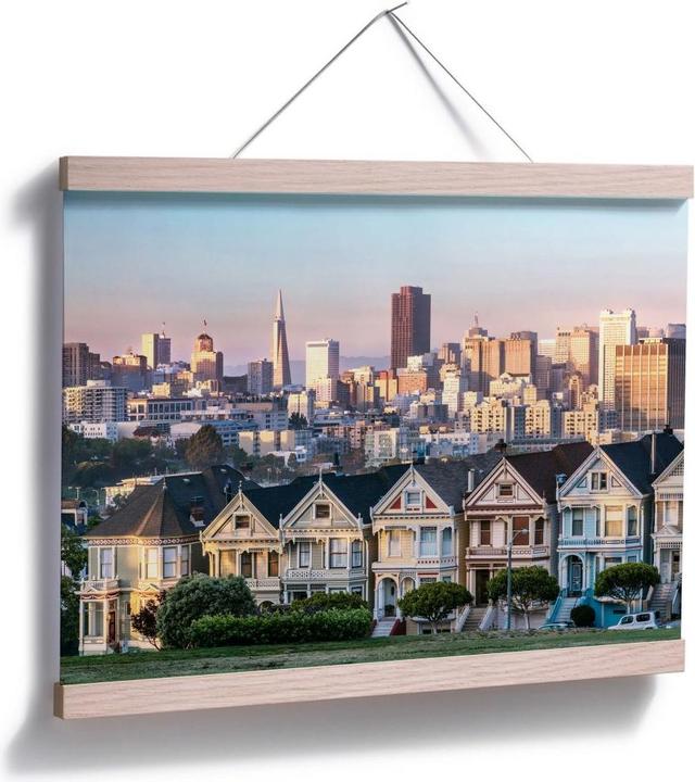 Produktbild Trenddeko Skyline von San Francisco (100 x 80 cm)