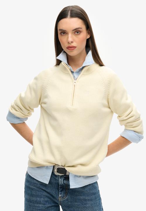 Image du produit Superdry Pull classique en coton à col zippé (14)