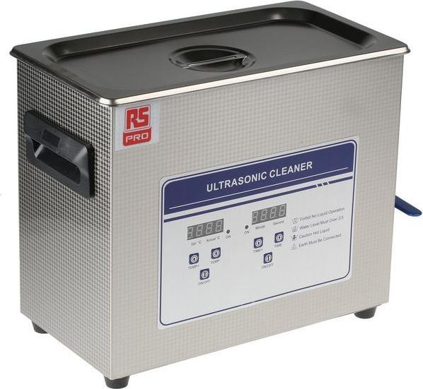 Produktbild Rs Pro Ultrasonic cleaner 6500ml w/convertor (40 kHz, 6500 ml)