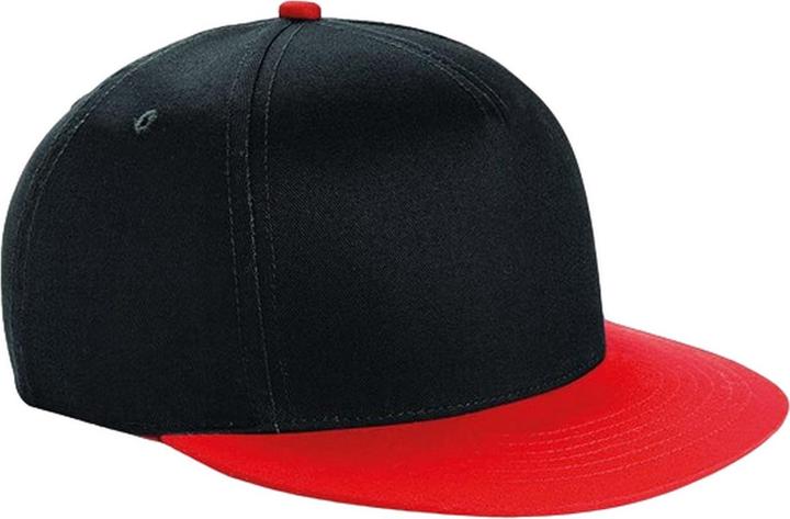 Schwarz, Leuchtend rot