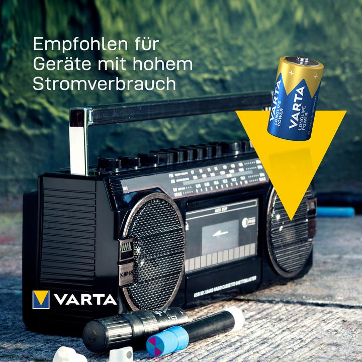 Actual product image Varta LONGLIFE Power (2 pcs., D, 16500 mAh)