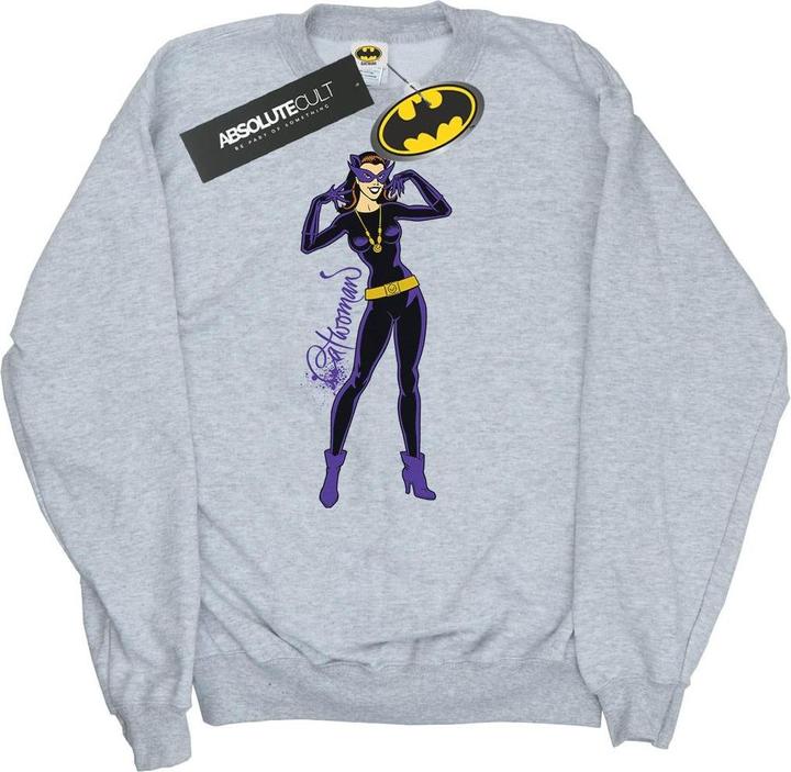 Catwoman Happy Pose Sweatshirt Jungen