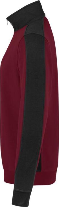 Immagine prodotto Hakro Felpa con zip Contrast Performance rosso vino/antr. 4XL (4XL)