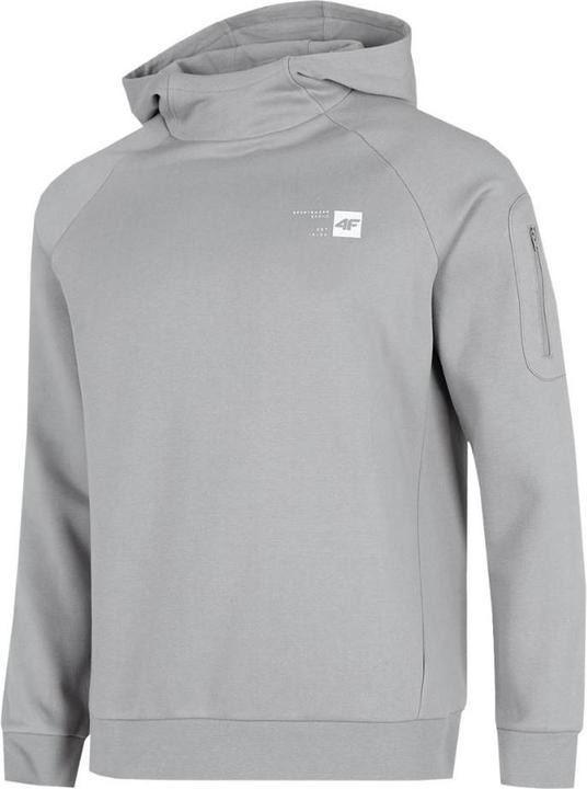 Produktbild 4F Herren Sweatshirt cool hellgrau H4Z22 BLM022 27S (2XL) (27)