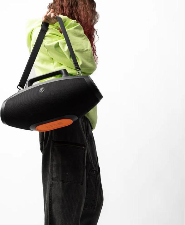 Actual product image Skullcandy Barrel Boombox Wireless Speaker Black (Rechargeable battery operated)