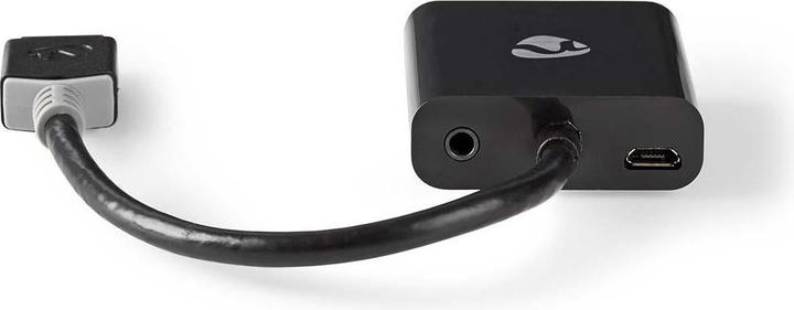 Actual product image Nedis CCBW34900AT02 - Video Cable Adapter (0.2 m, VGA (D-Sub), HDMI Type A (Standard), Female, Male (0.20 m, HDMI)