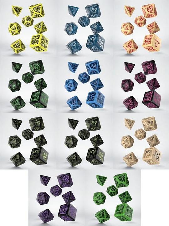 Produktbild Q Workshop SCTN62 - COC The Outer Gods Nyarlathotep, Würfelset (7)
