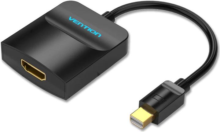 Image du produit Vention Adaptateur de câble Mini DisplayPort vers HDMI, noir - 0,15m (Mini DP, HDMI, 4 cm)