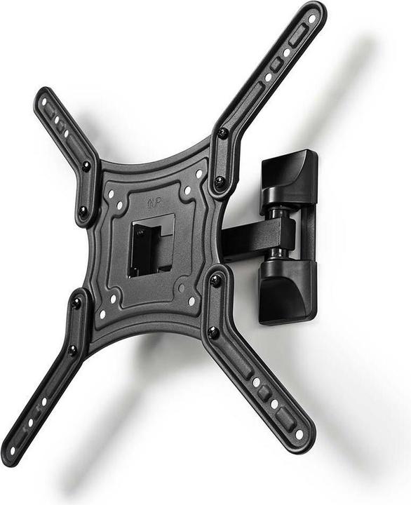 Actual product image Nedis Full-motion TV wall mount - 23-55 " - 30 kg - 67 mm - Tiltable - Rotatable - Steel / Artificial (Wall, 55", 30 kg)