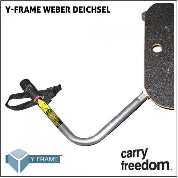 Produktbild Carry Freedom Weber Deichsel E-Kupplung Y Frame