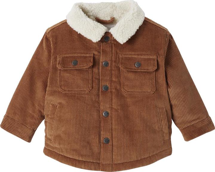 Vertbaudet Warme Baby Cordjacke mit Recycling-Polyester (68)