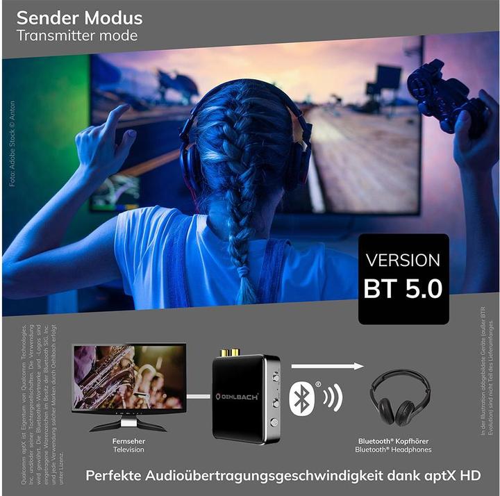 Produktbild Oehlbach BTR Evolution 5.0 (Sender & Empfänger)
