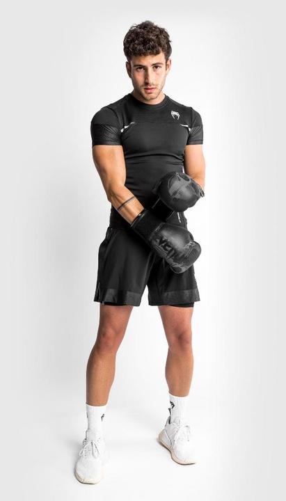Actual product image Venum tempest 2.0 Rashguard Short Sleeves â€“ Black/Grey - L (L)