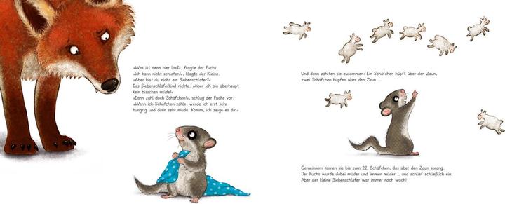 Produktbild Die Geschichte vom kleinen Siebenschläfer, der nicht einschlafen konnte (Deutsch, Sabine Bohlmann, 2015)