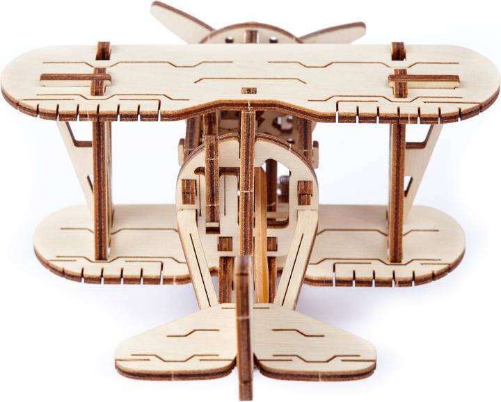 Actual product image WoodenCity Biplane airplane
