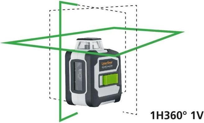 Image du produit Laserliner Laser à ligne CompactLine-Laser G360 Set 30 m, portée