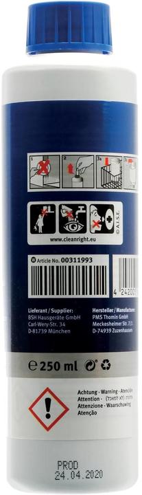 Siemens Geschirrspülmaschinenpfleger (Flüssig)