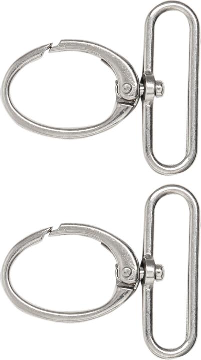 Actual product image Lalana Pendant with carabiner 50 x 45 mm, 2 pieces