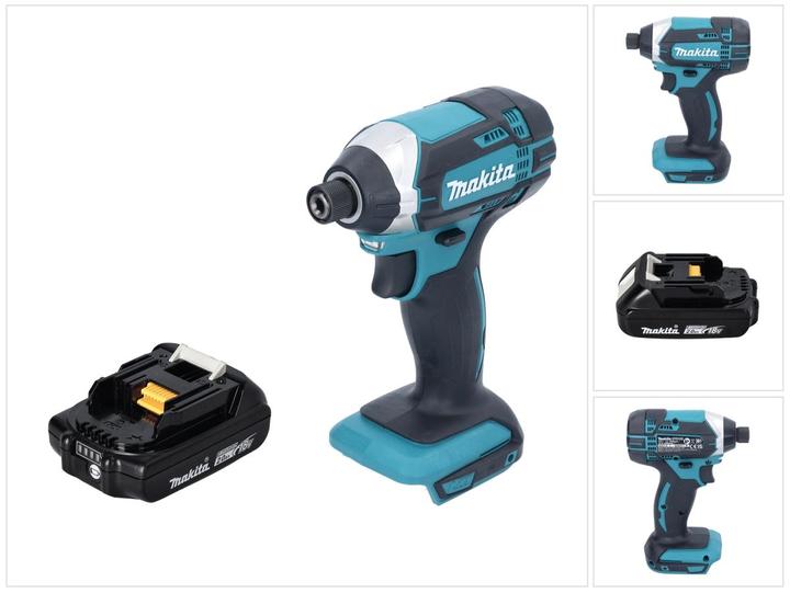 Immagine prodotto Makita DTD 152 Avvitatore ad impulsi a batteria 18V + 1x Batteria BL 1820 2,0 Ah - senza caricabatte (Batteria ricaricabile)
