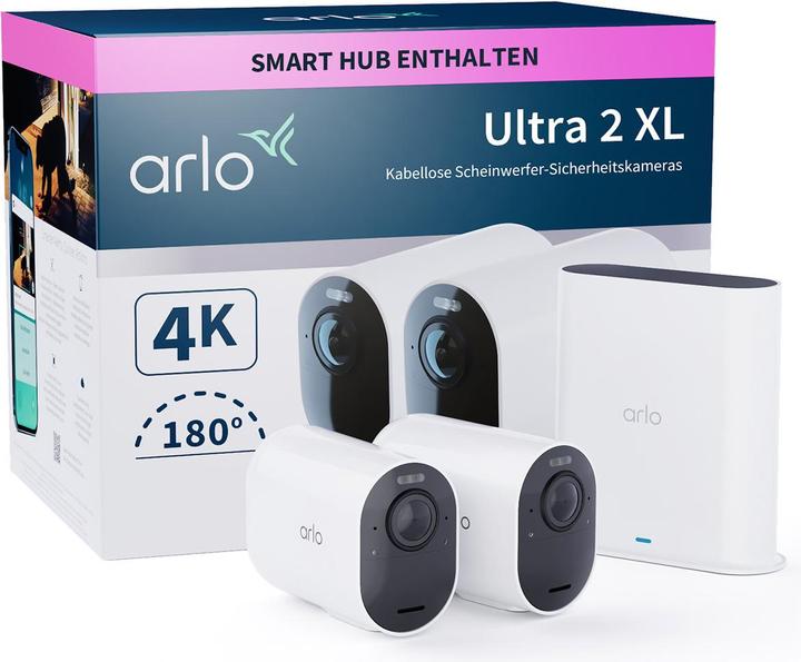 Produktbild Arlo Ultra 2 XL 2er-Set (3840 x 2160 Pixels)