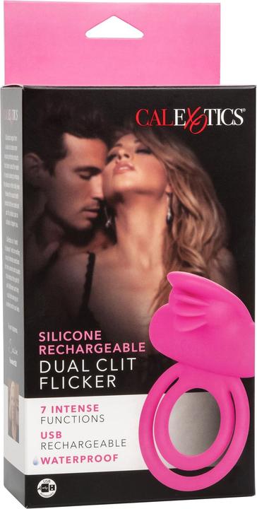 Actual product image CalExotics Dual Clit Flicker Enhancer (3.75 cm)