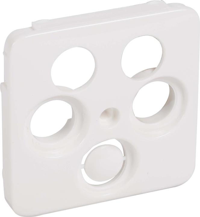 Produktbild Legrand CREO Koax-Abdeckung 776280 ultraweiss 4-LOCH Ankaro