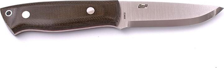Image du produit Brisa Trapper 95 Elmax Green Micarta Scandi Firesteel (9.50 cm)