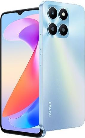 Actual product image Honor X6a (128 GB, Cyan, 6.56", Dual SIM, 50 Mpx, 4G)