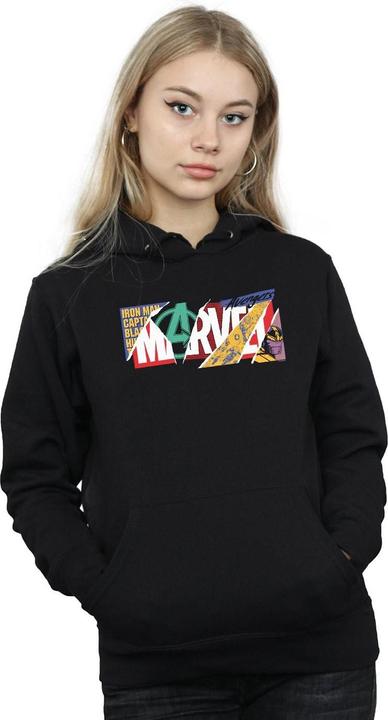Collage Logo Kapuzenpullover (L)