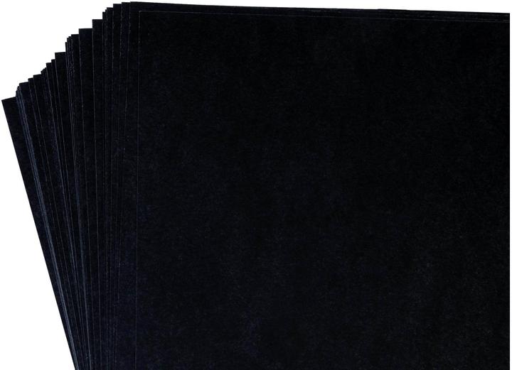 Erola Couverture de reliure en presspahn A4, 350 g/m², 100 pièces, noir