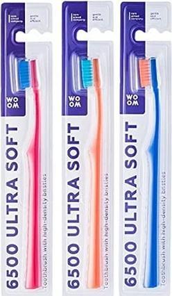 Woom Brand 6500 Ultra Soft Toothbrush 3Pcs (3 x)