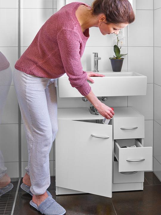 Produktbild Casaria Waschbeckenunterschrank (63 x 30 x 54 cm)