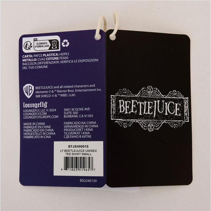 Productafbeelding Loungefly Beetlejuice van T-shirt Unisex Maat XL (XL)