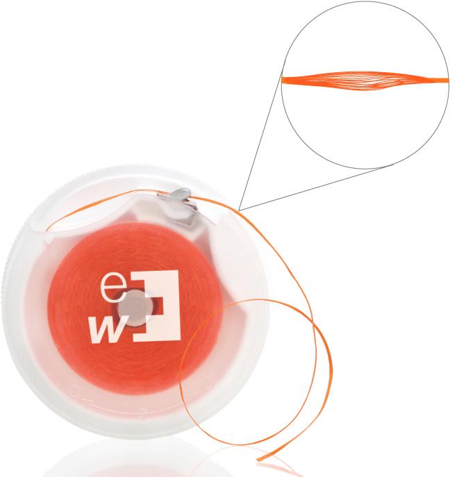 Actual product image Edel + White Waxed Easy Tape (70 m)