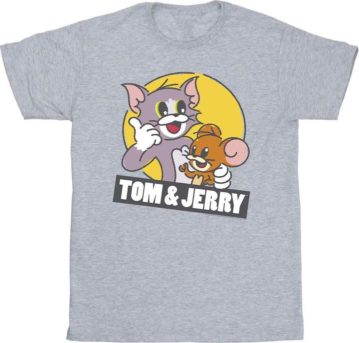 Tom & Jerry Sketch Logo TShirt Mädchen