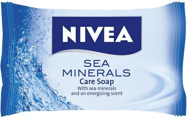 NIVEA Care Soap Soap In Cube Sea (Hard soap)