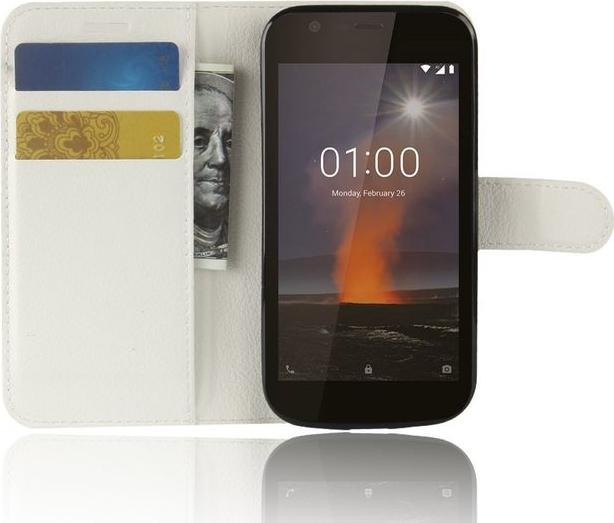 Image du produit MU Classic Série de couvertures de livres en cuir litchi (Nokia 1)