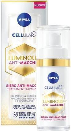 Immagine prodotto NIVEA Cellular Luminous 630 Siero di trattamento avanzato anti-macchie 30ml (30 ml)